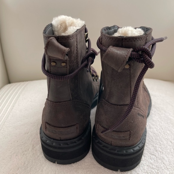 NEW Sorel Lennox Waterproof Shearling Boot - Picture 6 of 12